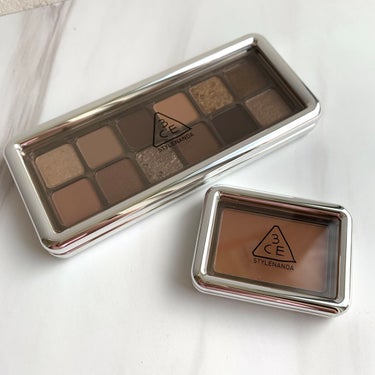 3CE NEW TAKE EYESHADOW PALETTE #RAW NEUTRALS/3CE/アイシャドウを使ったクチコミ（3枚目）