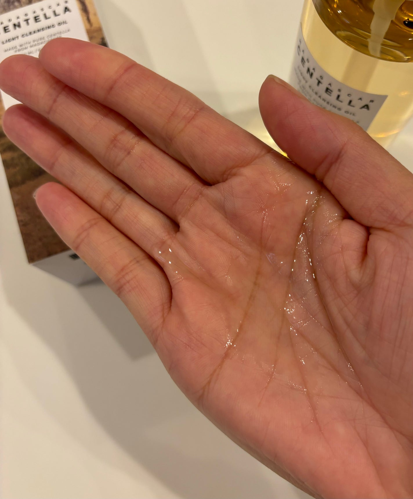 センテラ ライトクレンジングオイル/SKIN1004/オイルクレンジングを使ったクチコミ(2枚目)