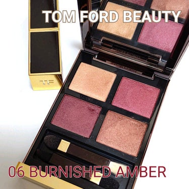 アイ カラー クォード 06 バーニッシュド アンバー/TOM FORD BEAUTY/アイシャドウパレットを使ったクチコミ（1枚目）