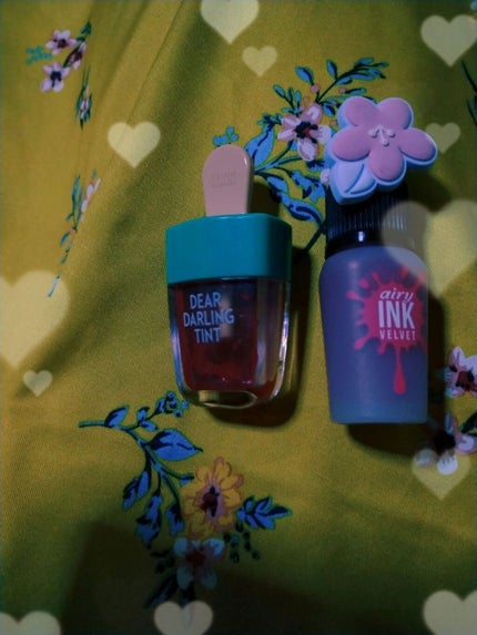 ディアダーリン ウォータージェルティント (アイスティント)/ETUDE/口紅を使ったクチコミ(1枚目)