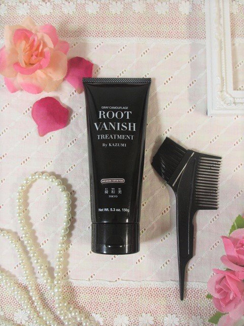 ROOT VANISH 白髪染めカラーシャンプー/ トリートメント/綺和美/市販シャンプーを使ったクチコミ（2枚目）