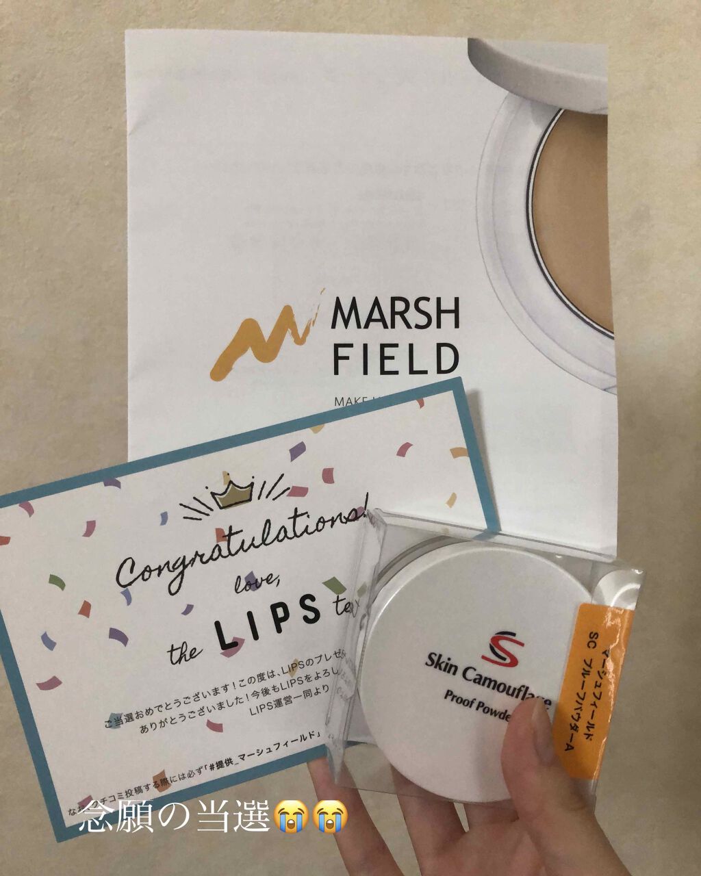 SC プルーフパウダーA/マーシュ・フィールド/ルースパウダーを使ったクチコミ（1枚目）