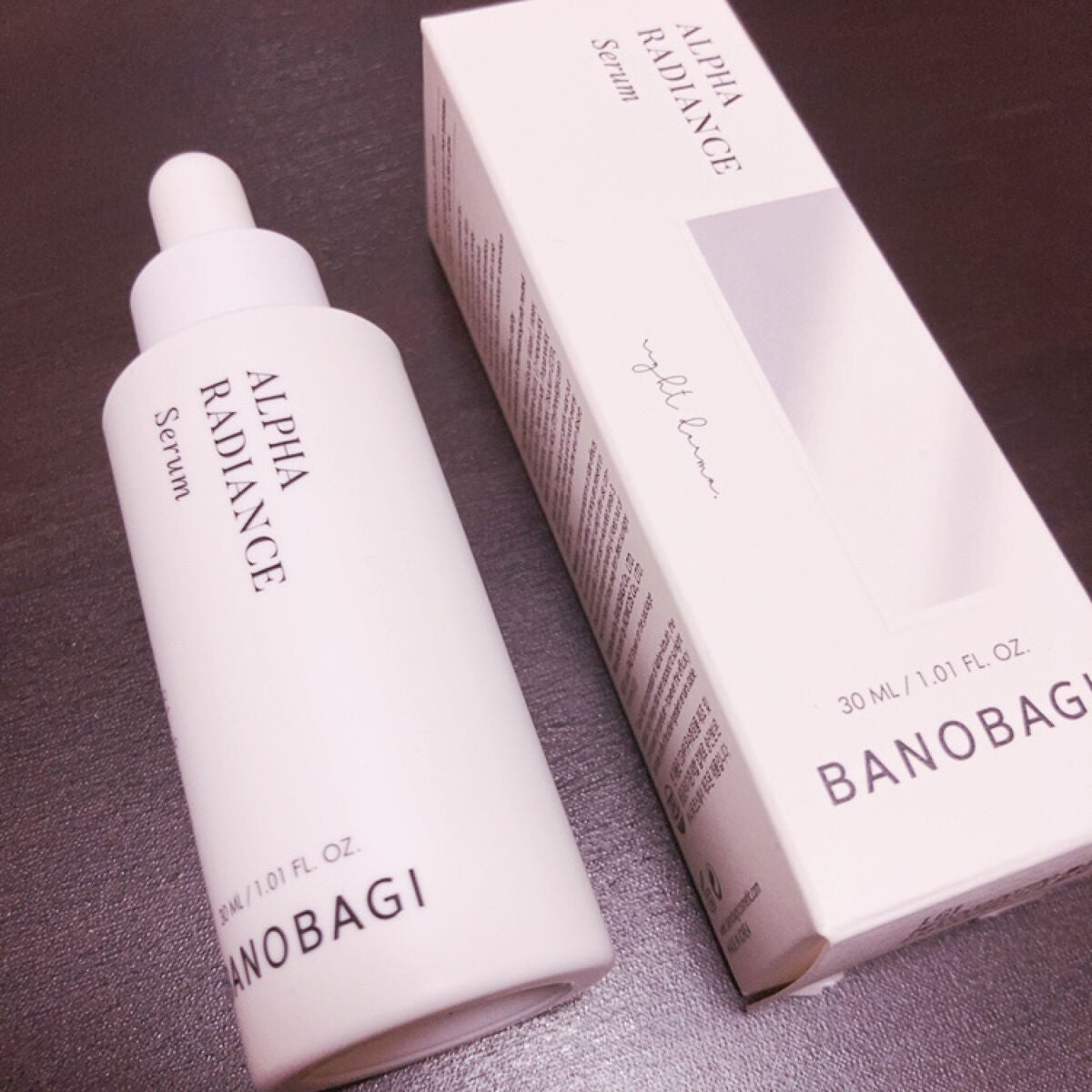 アルファラディアンスグローセラム/BANOBAGI/美容液を使ったクチコミ(1枚目)