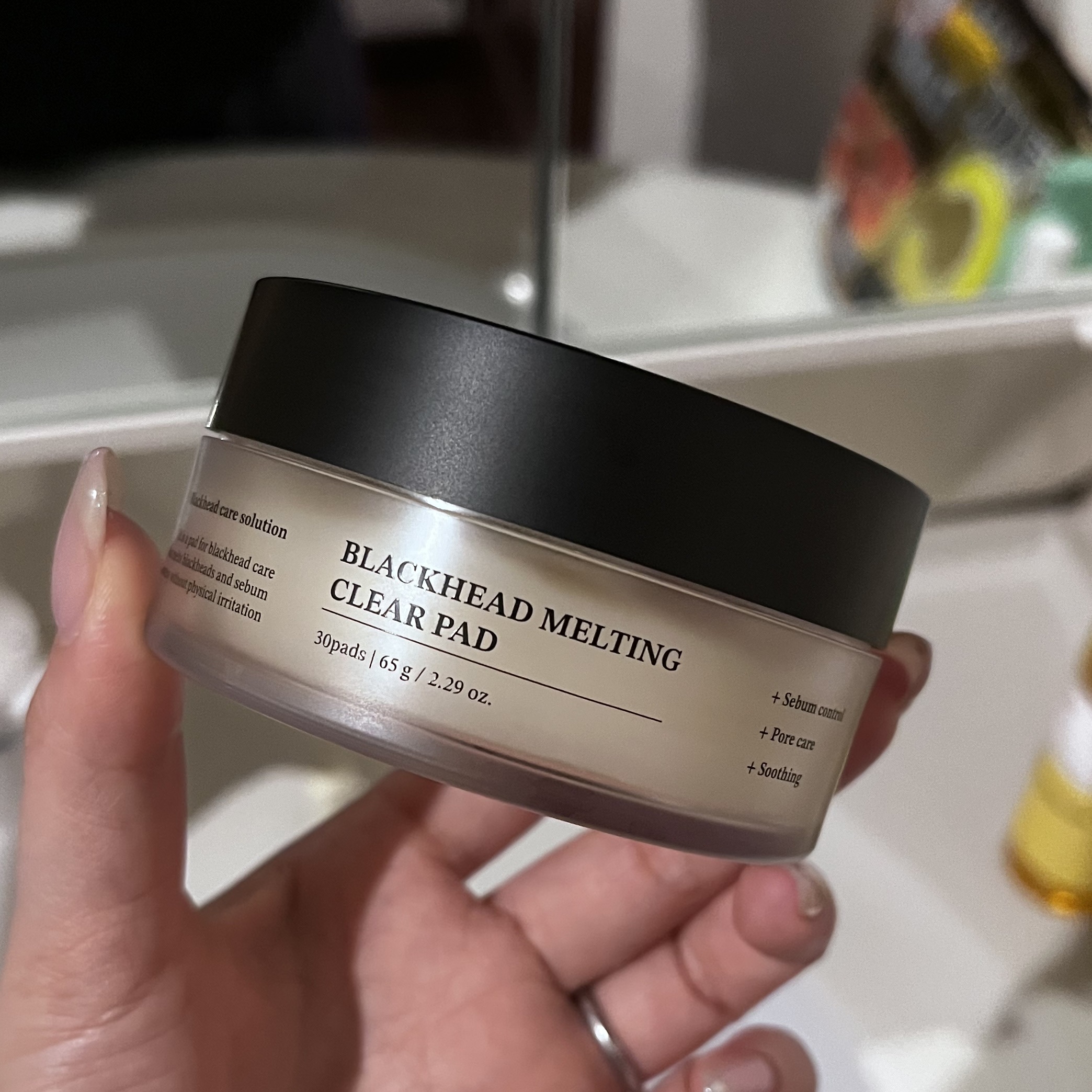 SUNGBOON EDITOR（成分エディター） ブラックヘッド メルティング クリアパッドのクチコミ「SUNGBOON EDITOR
ブラックヘッド メルティング クリアパッド

洗顔後の肌に10.....」（1枚目）