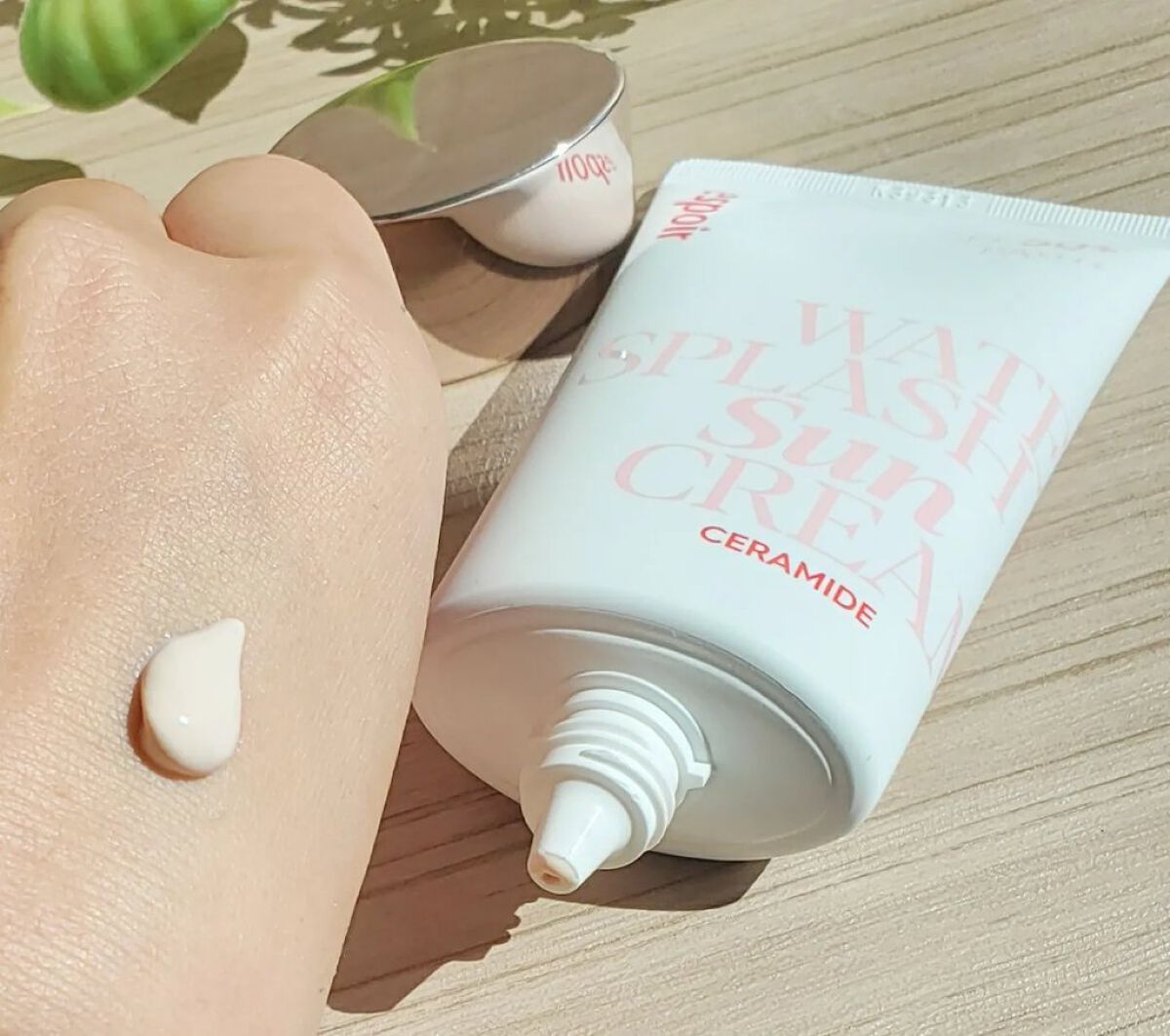 ウォータースプラッシュサンクリーム/espoir/日焼け止め・UVケアを使ったクチコミ（3枚目）