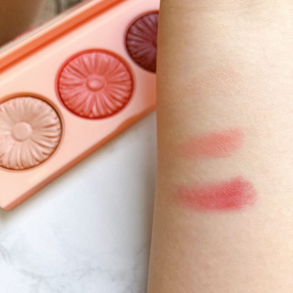 クリニーク チーク ポップ パレット 21/CLINIQUE/パウダーチークを使ったクチコミ（2枚目）