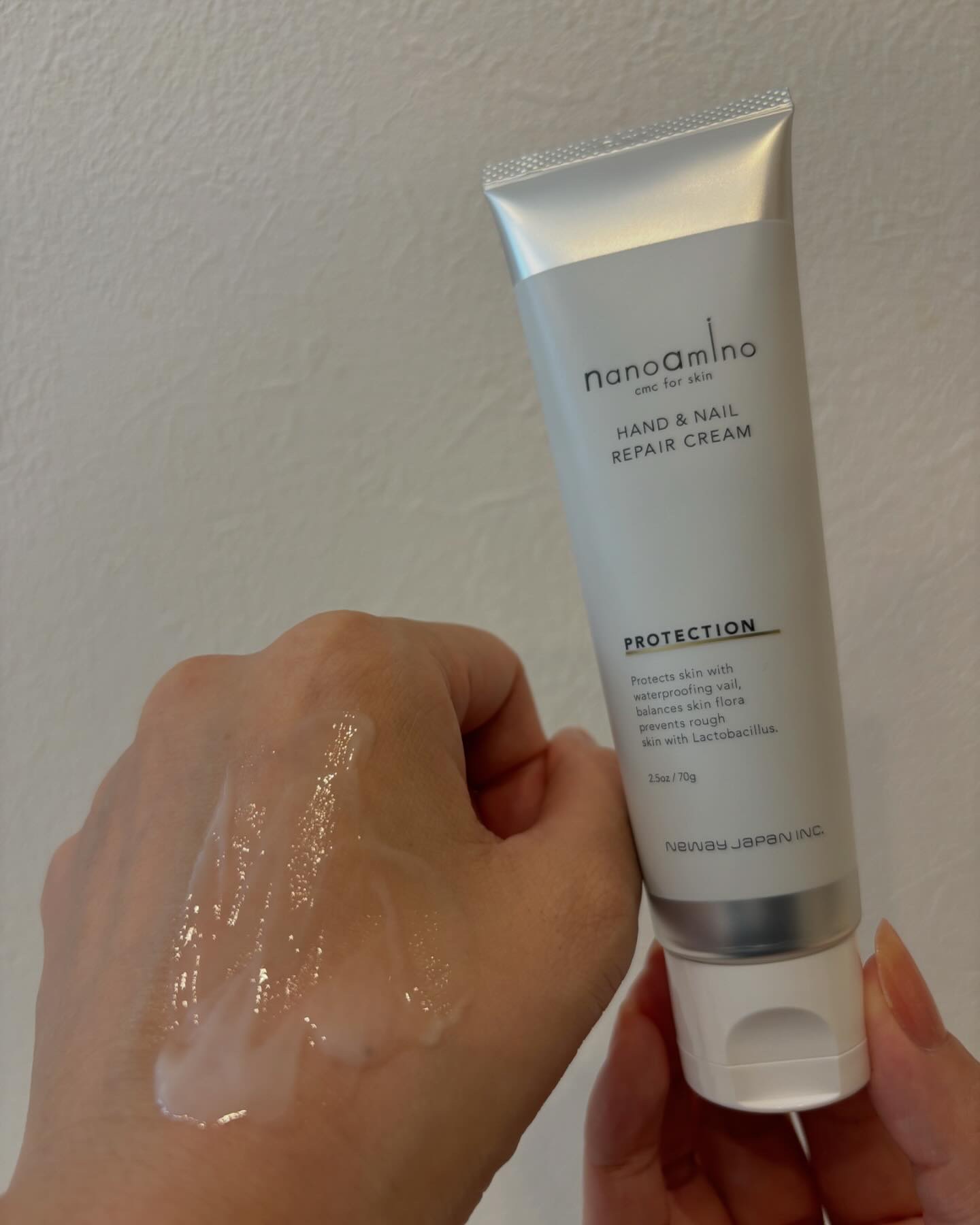 ハンド＆ネイル リペア クリーム プロテクション/ナノアミノ/ネイルオイル・トリートメントを使ったクチコミ（3枚目）