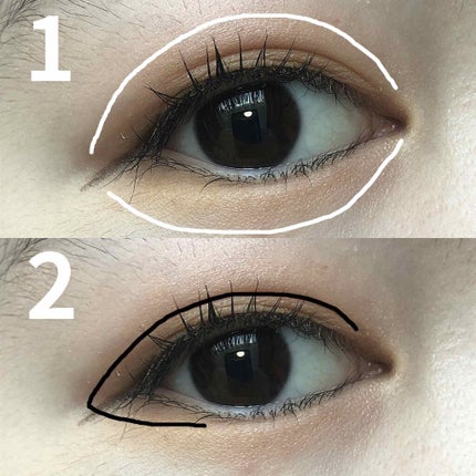 アイカラー4色タイプ オレンジブラウン/無印良品/アイシャドウパレットを使ったクチコミ(3枚目)