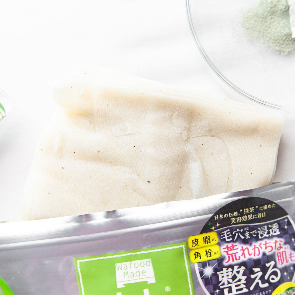 ワフードメイド 宇治抹茶マスク/pdc/シートマスク・パックを使ったクチコミ(4枚目)