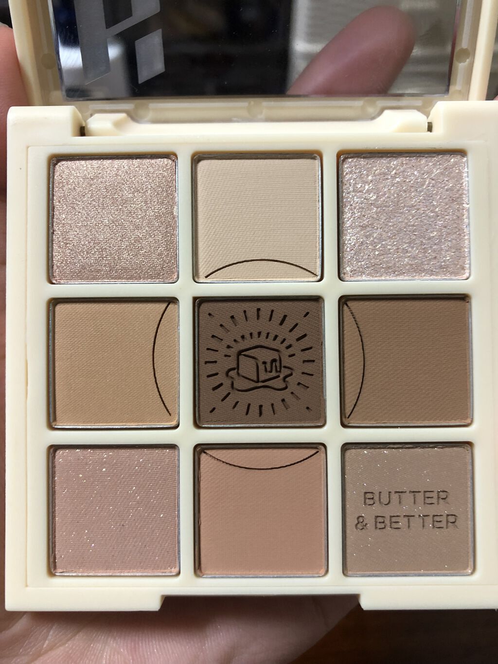 マイフェイブムードアイパレット 9カラー/HOLIKA HOLIKA/アイシャドウパレットを使ったクチコミ（2枚目）