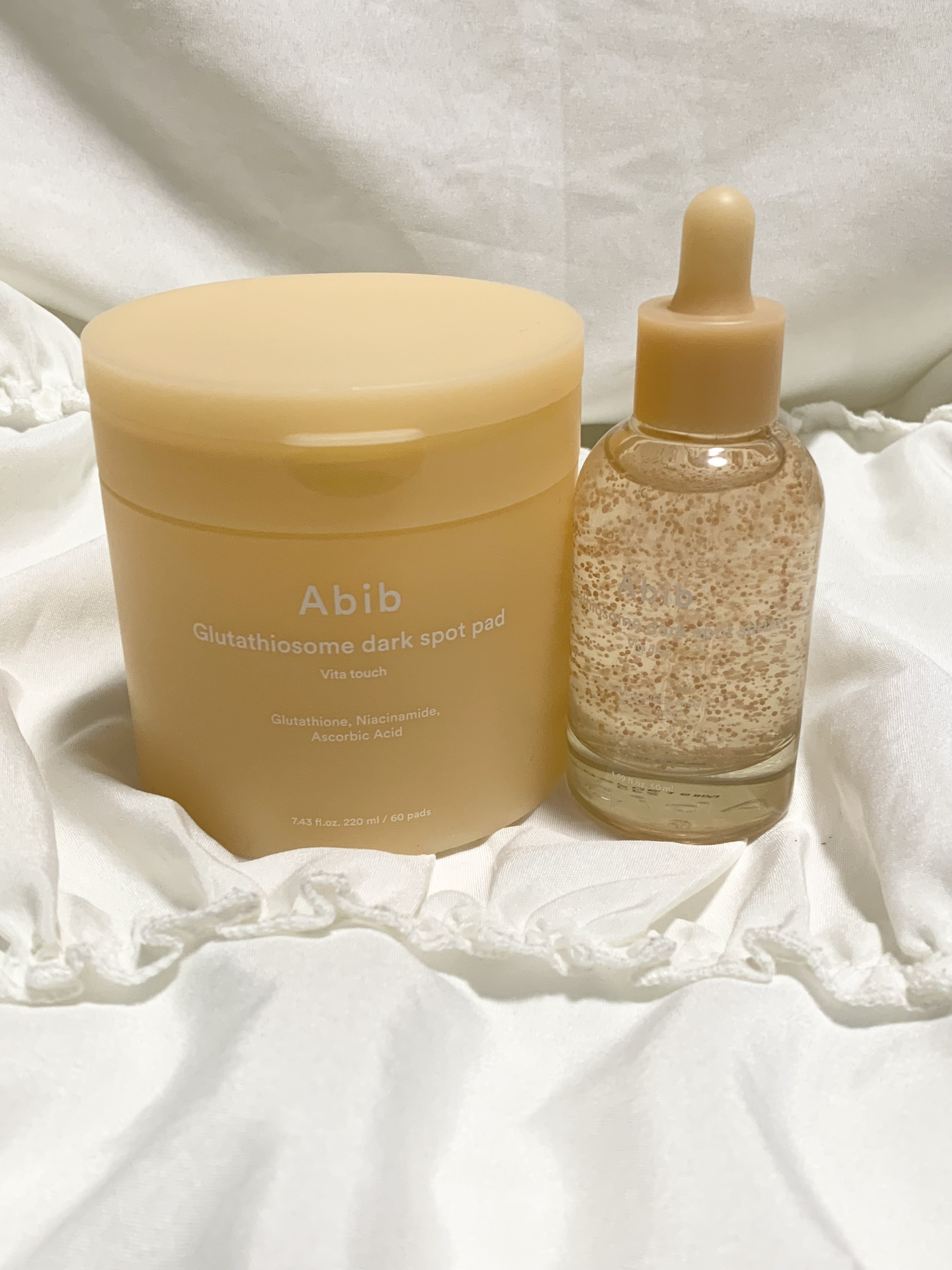 グルタチオンソームダークスポットパッドビタタッチ/Abib /トナーパッドを使ったクチコミ（1枚目）