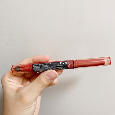 REVLON カラーステイ グレイズ スティックのクチコミ「\REVLON カラーステイ グレイズ スティック/

874 ROSE

手を汚さずにアイメ.....」（3枚目）