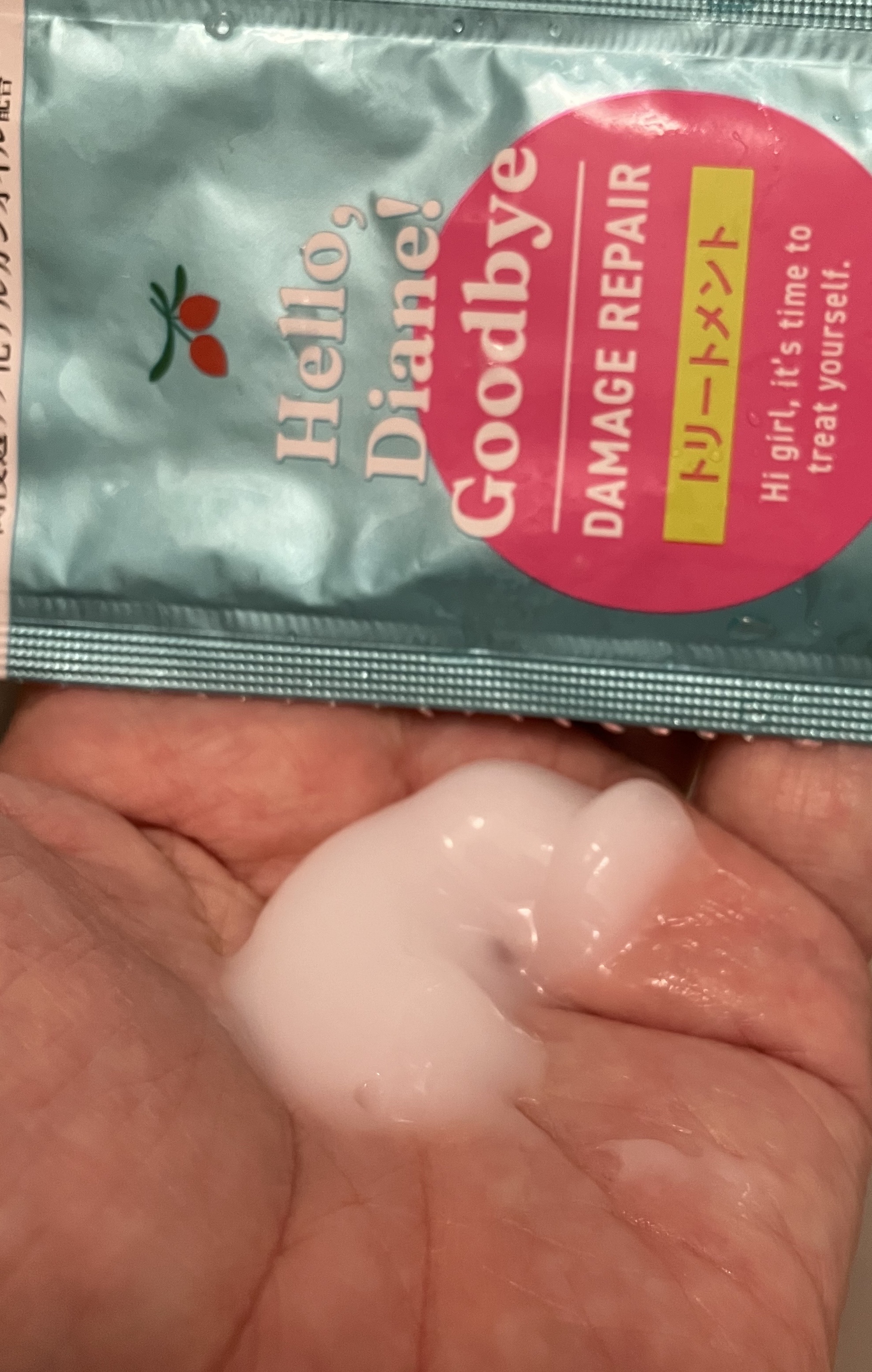 ハローダイアン グッバイ ダメージリペア シャンプー/トリートメント シャンプー＆トリートメント/ダイアン/市販シャンプーを使ったクチコミ（3枚目）