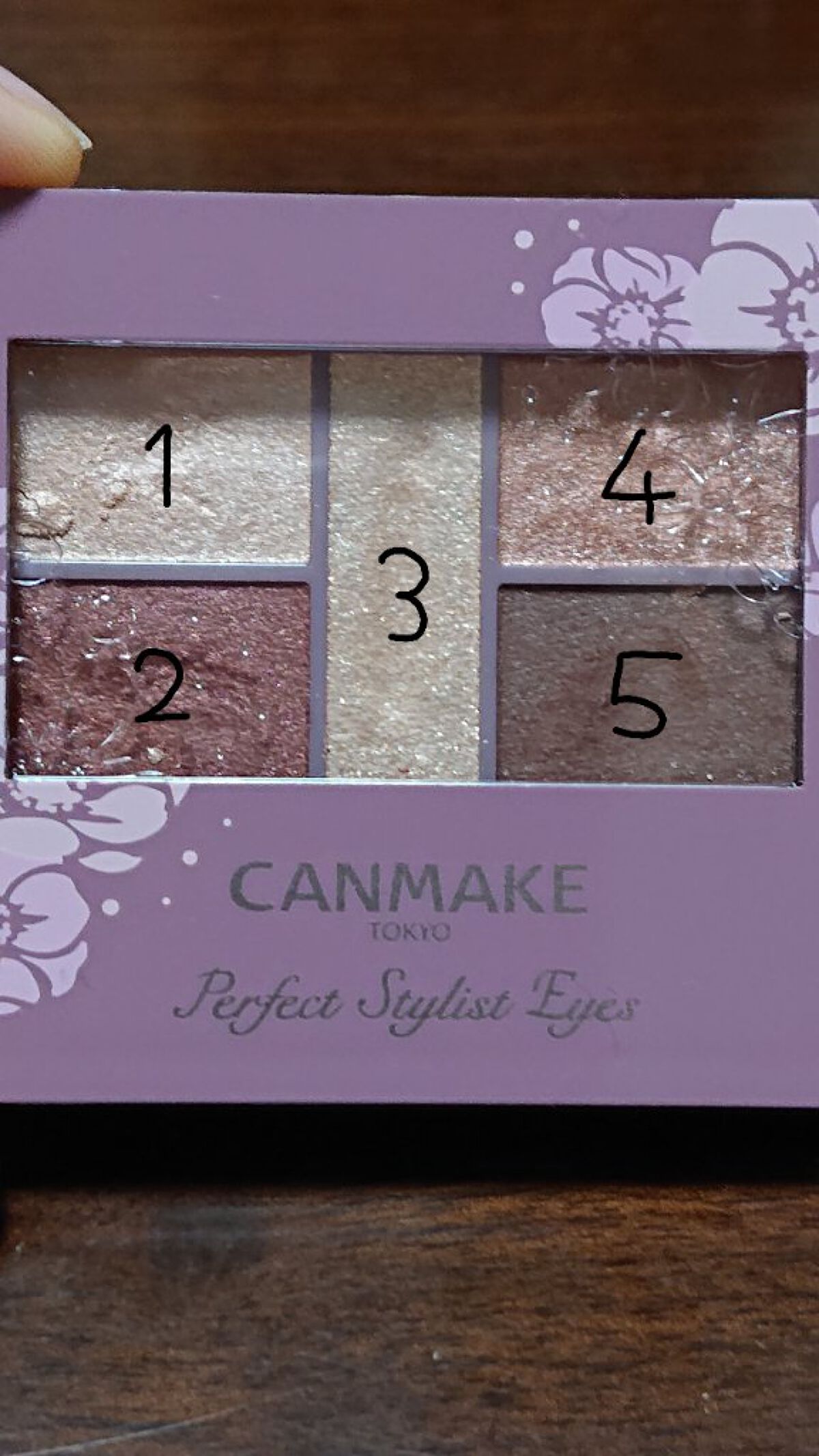 パーフェクトスタイリストアイズ/キャンメイク/アイシャドウパレットを使ったクチコミ（3枚目）