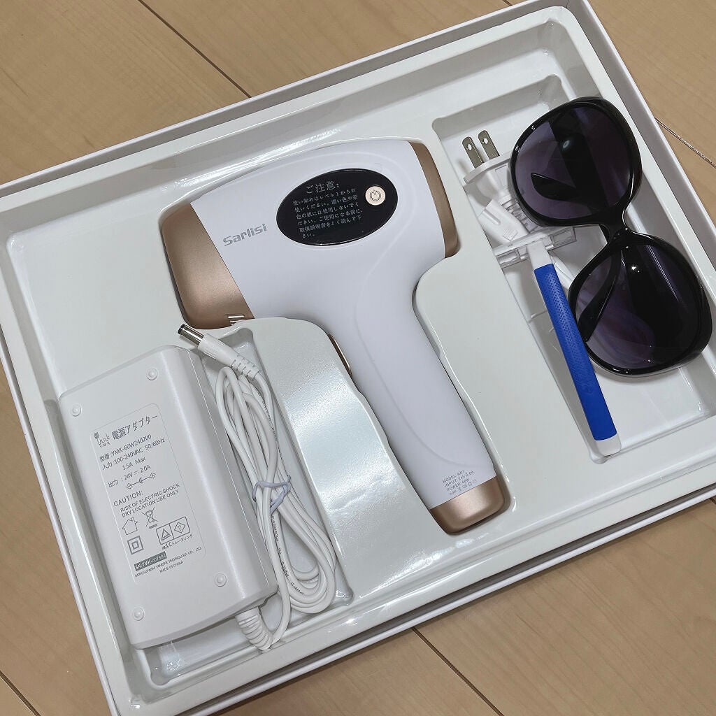 光脱毛器 VIO/Sarlisi/家庭用脱毛器を使ったクチコミ(4枚目)