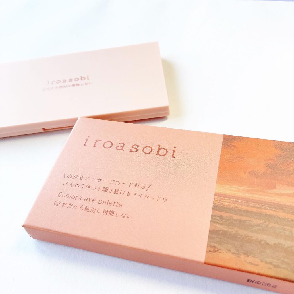 イロアソビ 6色アイパレット/iroasobi/アイシャドウパレットを使ったクチコミ(1枚目)