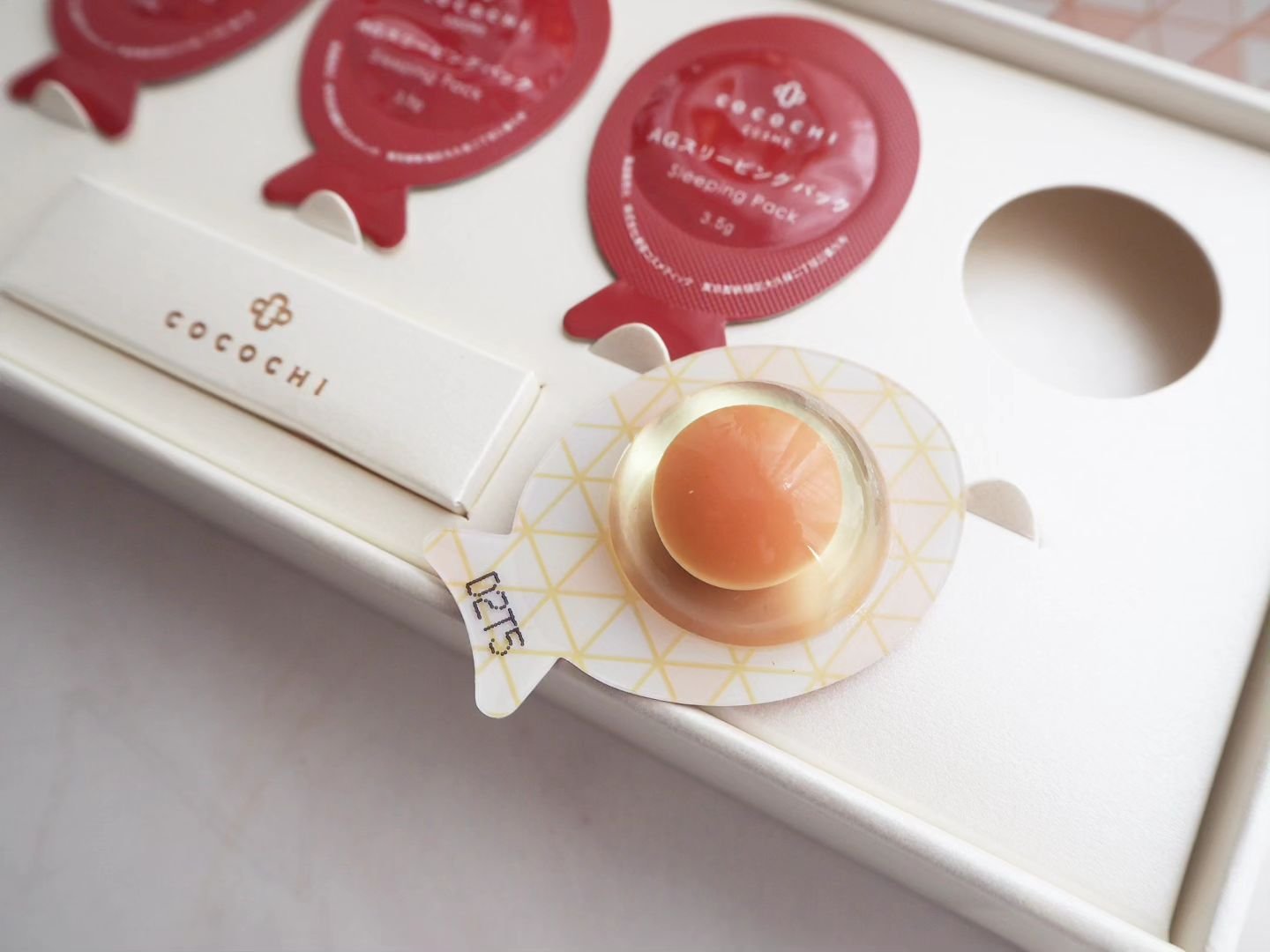 ココチ AG スリーピングパック N/COCOCHI/フェイスクリームを使ったクチコミ（2枚目）