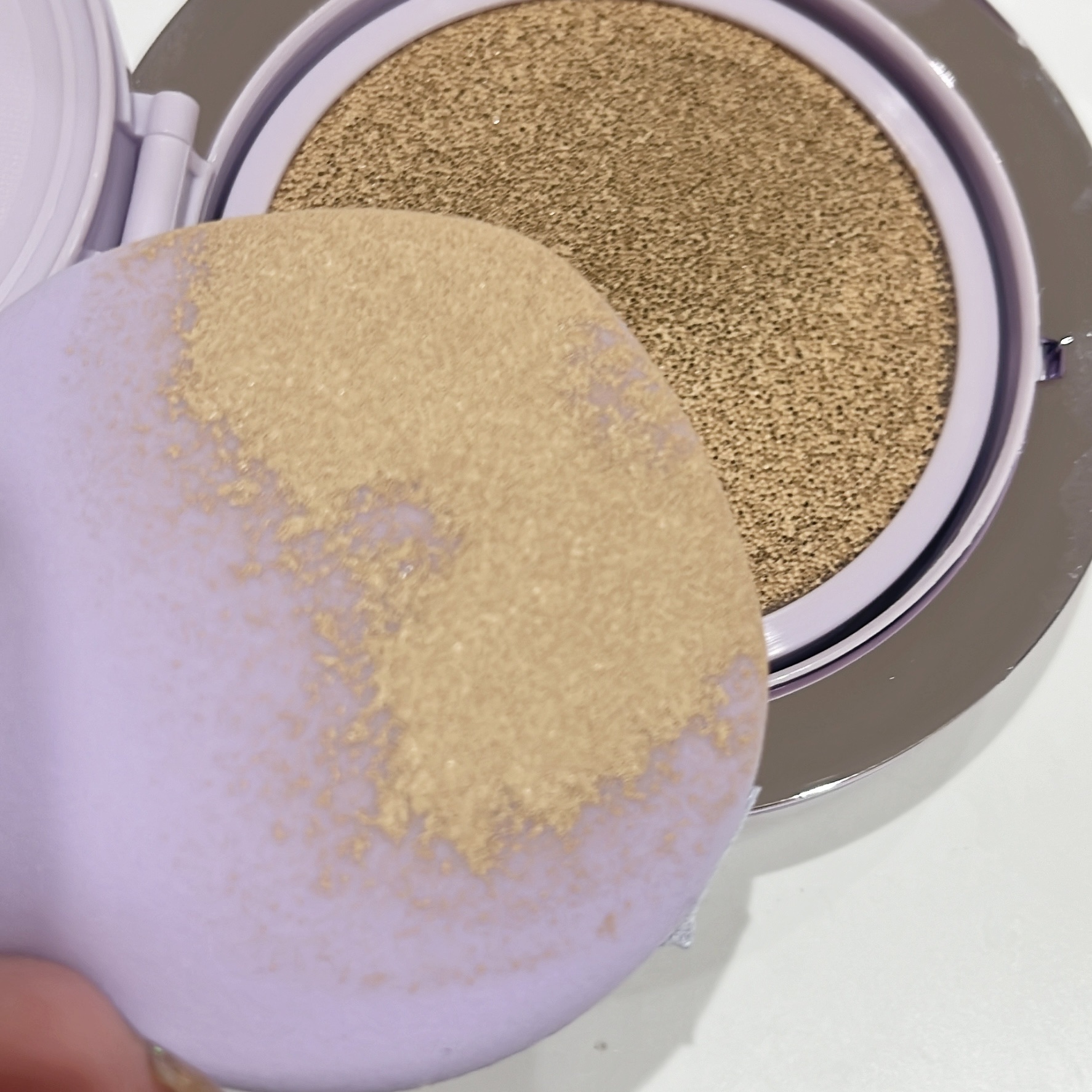 パーフェクティング シルキーフィット カバー クッション ファンデーション/VDL/クッションファンデーションを使ったクチコミ（3枚目）