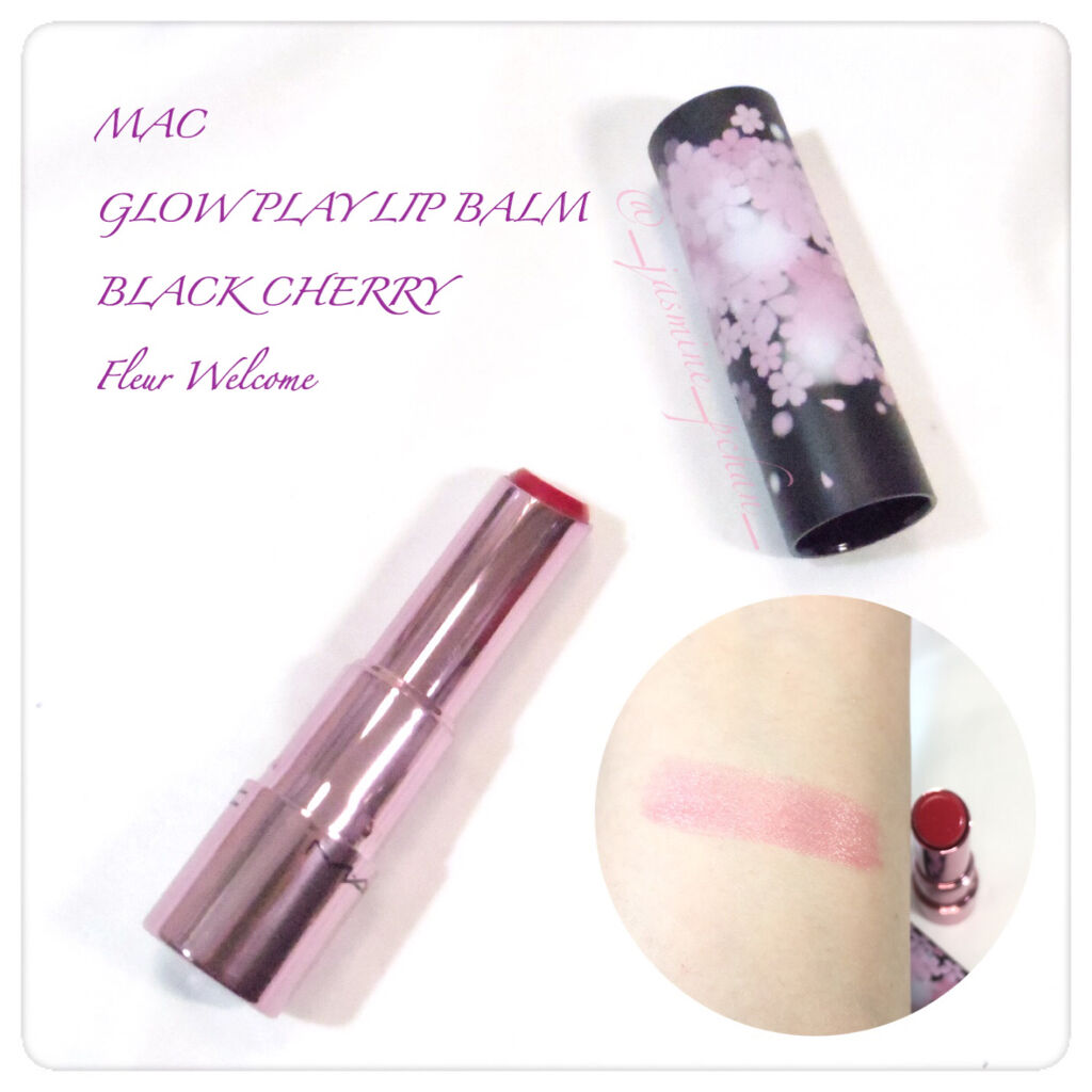 グロー プレイ リップ バーム M·A·C BLACK CHERRY/M・A・C/リップケアを使ったクチコミ（1枚目）