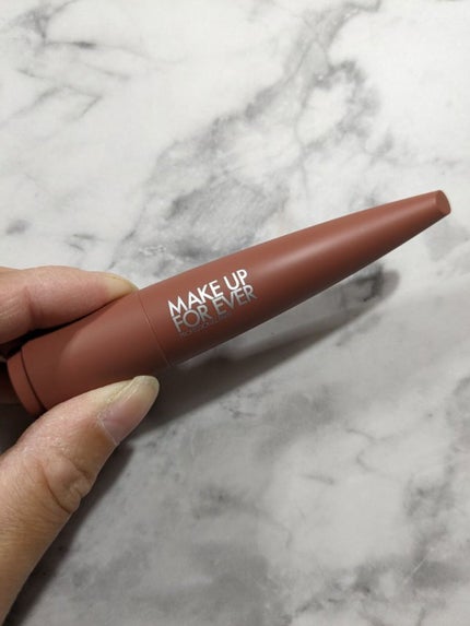 ルージュアーティスト ベルベットヌード/MAKE UP FOR EVER/口紅を使ったクチコミ(5枚目)