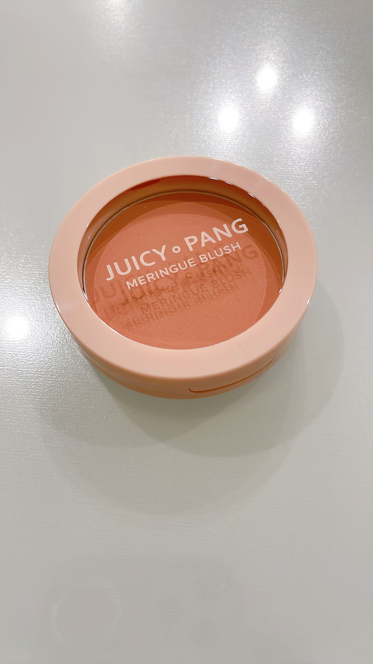 アピュー ジューシーパン メレンゲチーク CR02　グアバメレンゲ/A’pieu/パウダーチークを使ったクチコミ（2枚目）