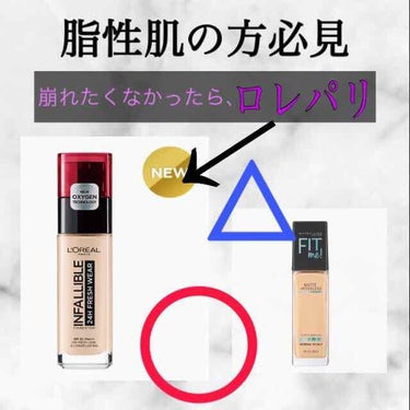 フィットミーリキッドファンデーション/MAYBELLINE NEW YORK/リキッドファンデーションを使ったクチコミ（1枚目）