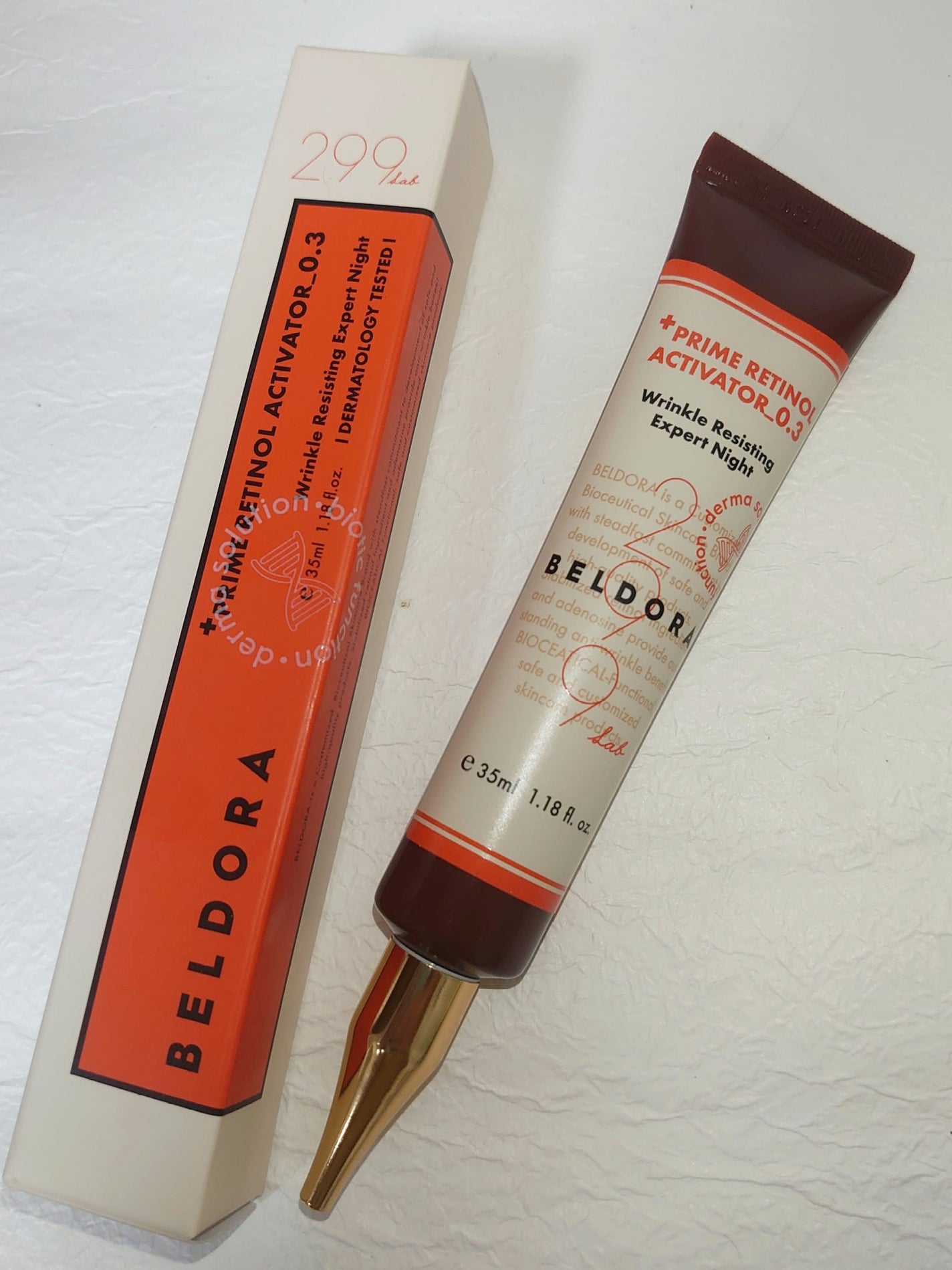 299プライムレチノールアクティベーター/BELDORA/フェイスクリームを使ったクチコミ(1枚目)