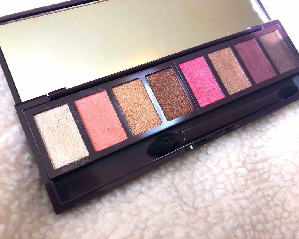 グラマラスリッチ アイパレット (クリスマスコフレ 2018)/Visée/メイクアップキットを使ったクチコミ（2枚目）