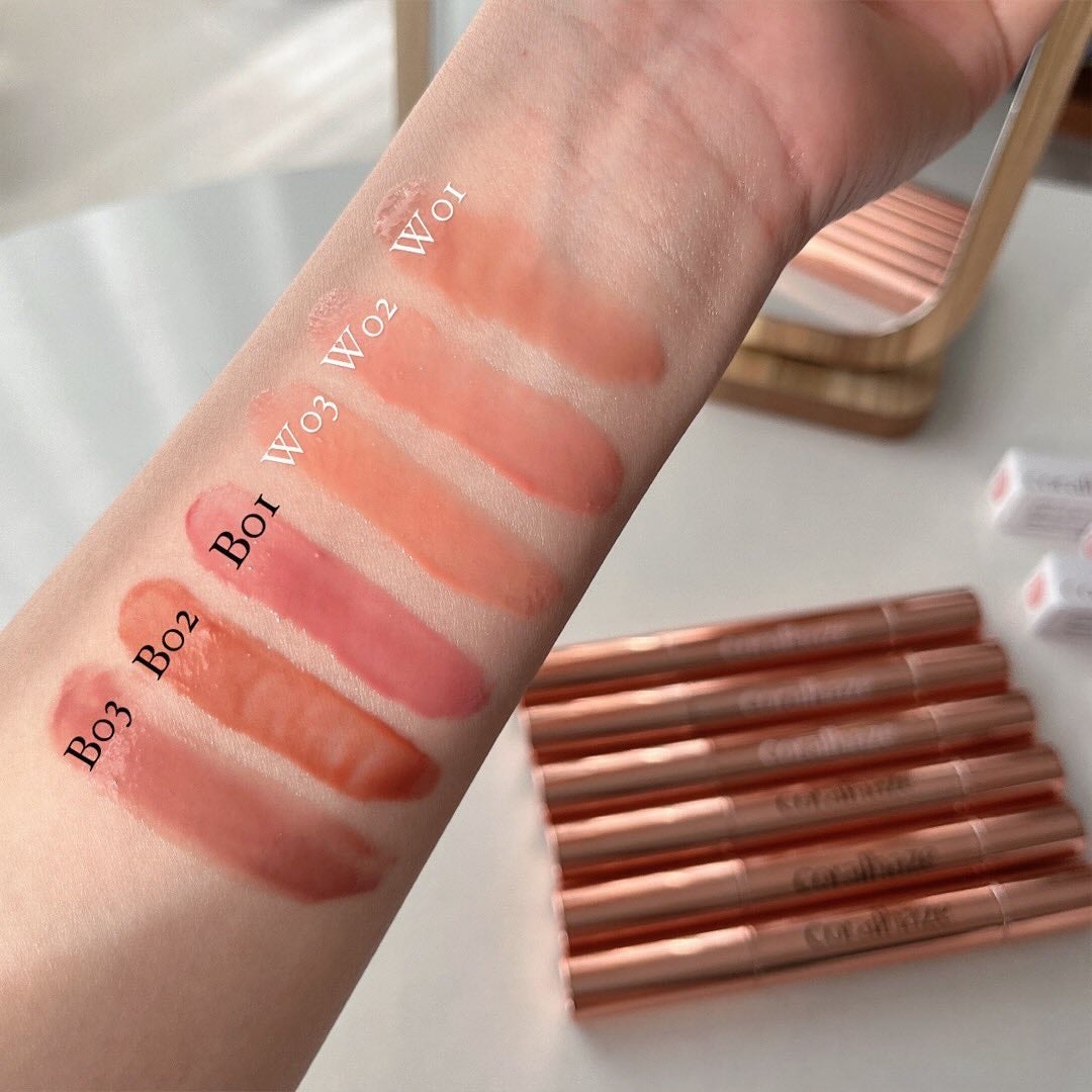 saki on LIPS 「..Coralhaze(コーラルヘイズ)♡✔︎ボリューマイジン..」(2枚目)