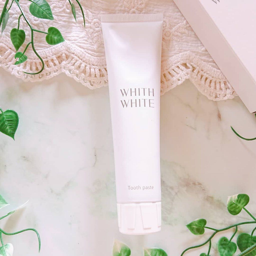 歯磨き粉/WHITH WHITE/歯磨き粉を使ったクチコミ（1枚目）