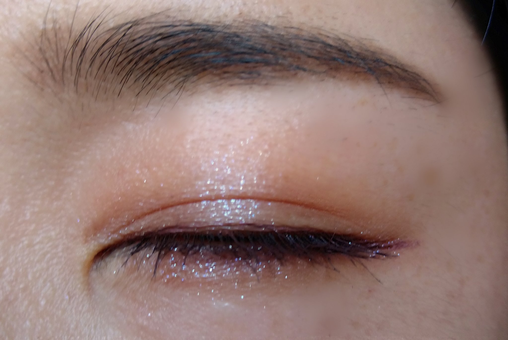 シングル カラー アイシャドウ/ちふれ/単色アイシャドウを使ったクチコミ（3枚目）