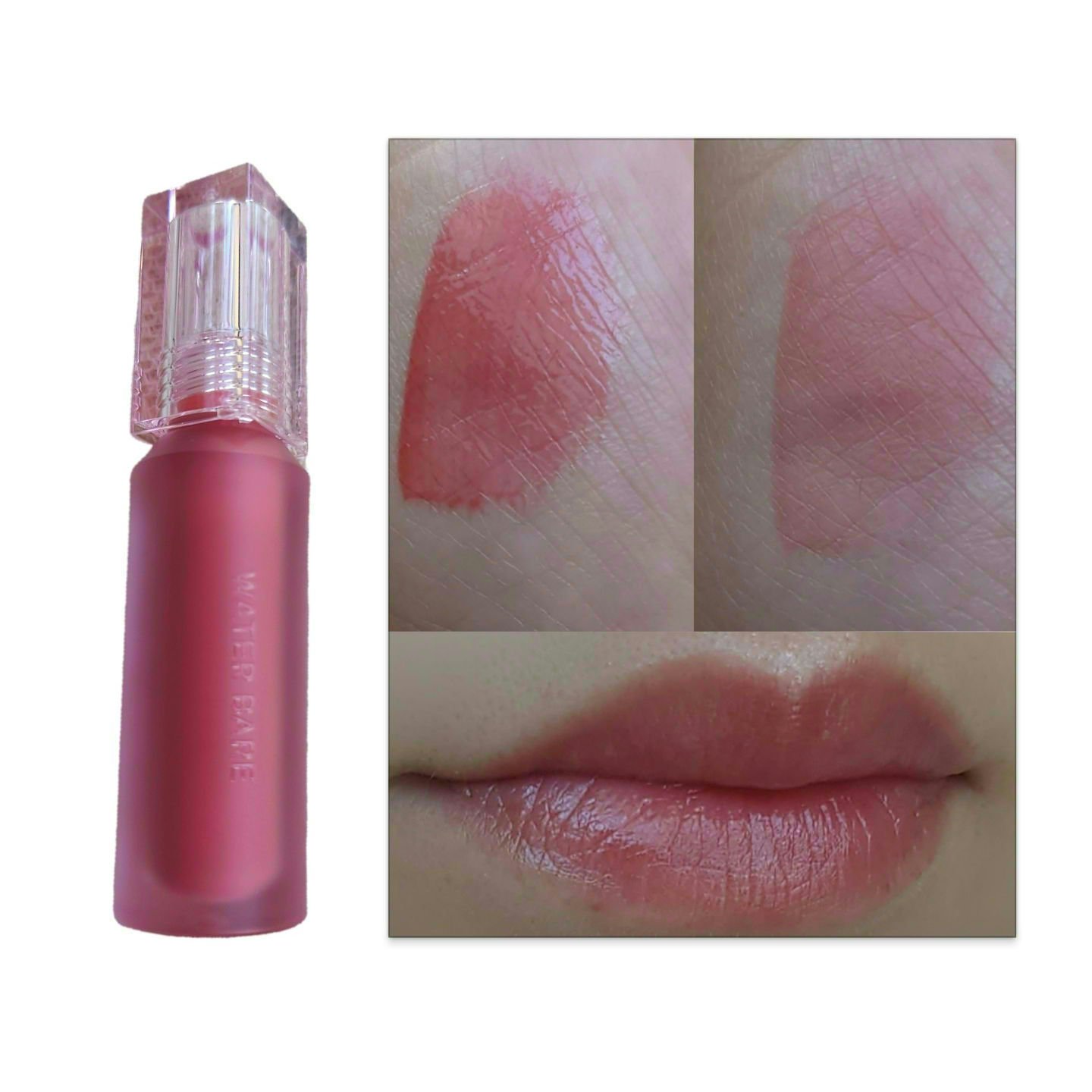 ウォーター ベアー ティント 02 ユニバーサル コーラル(UNIVERSAL CORAL)/PERIPERA/リップティントを使ったクチコミ（2枚目）