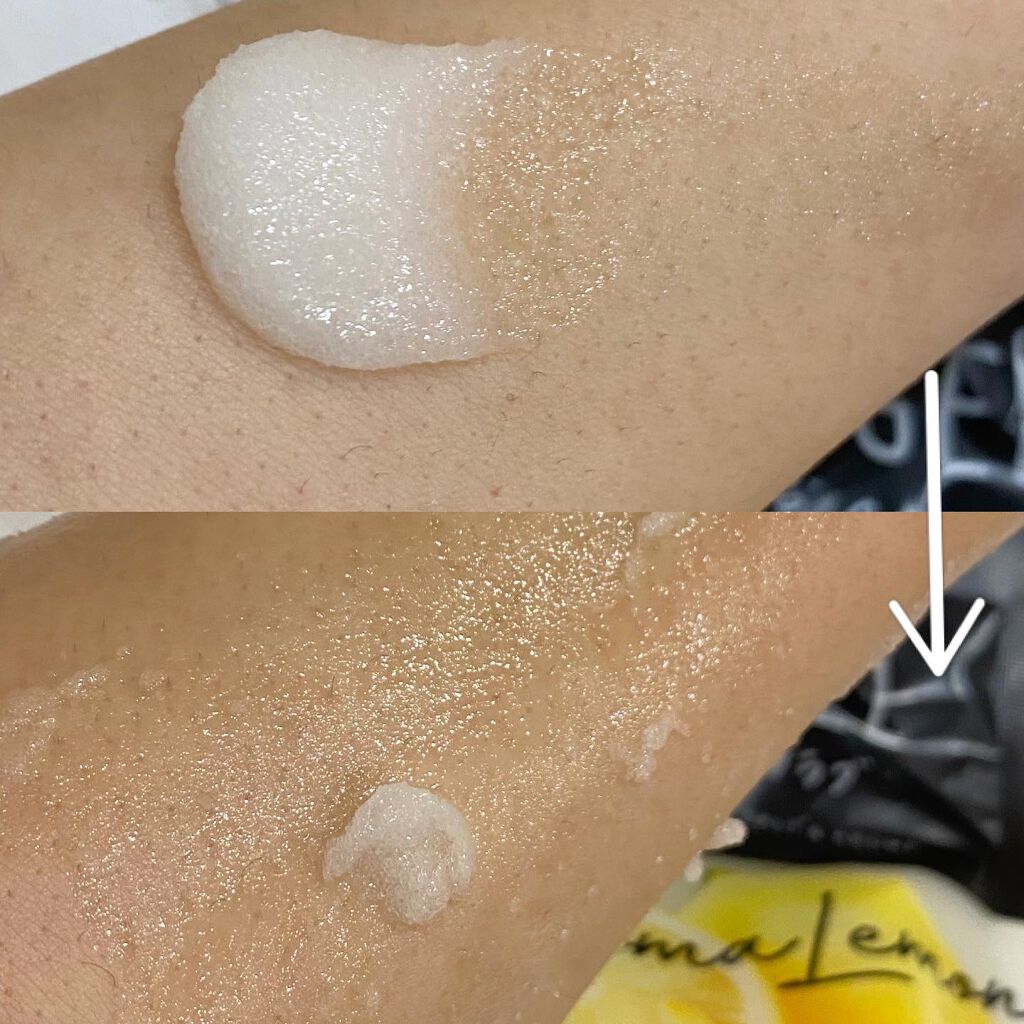 MY GEL 岩塩スクラブ/COSME RECIPE/ボディスクラブを使ったクチコミ(3枚目)