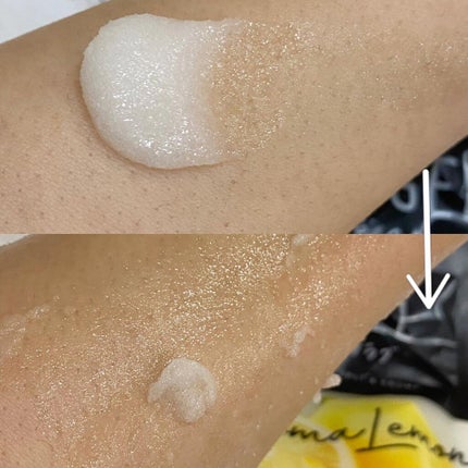 MY GEL 岩塩スクラブ/COSME RECIPE/ボディスクラブを使ったクチコミ(3枚目)