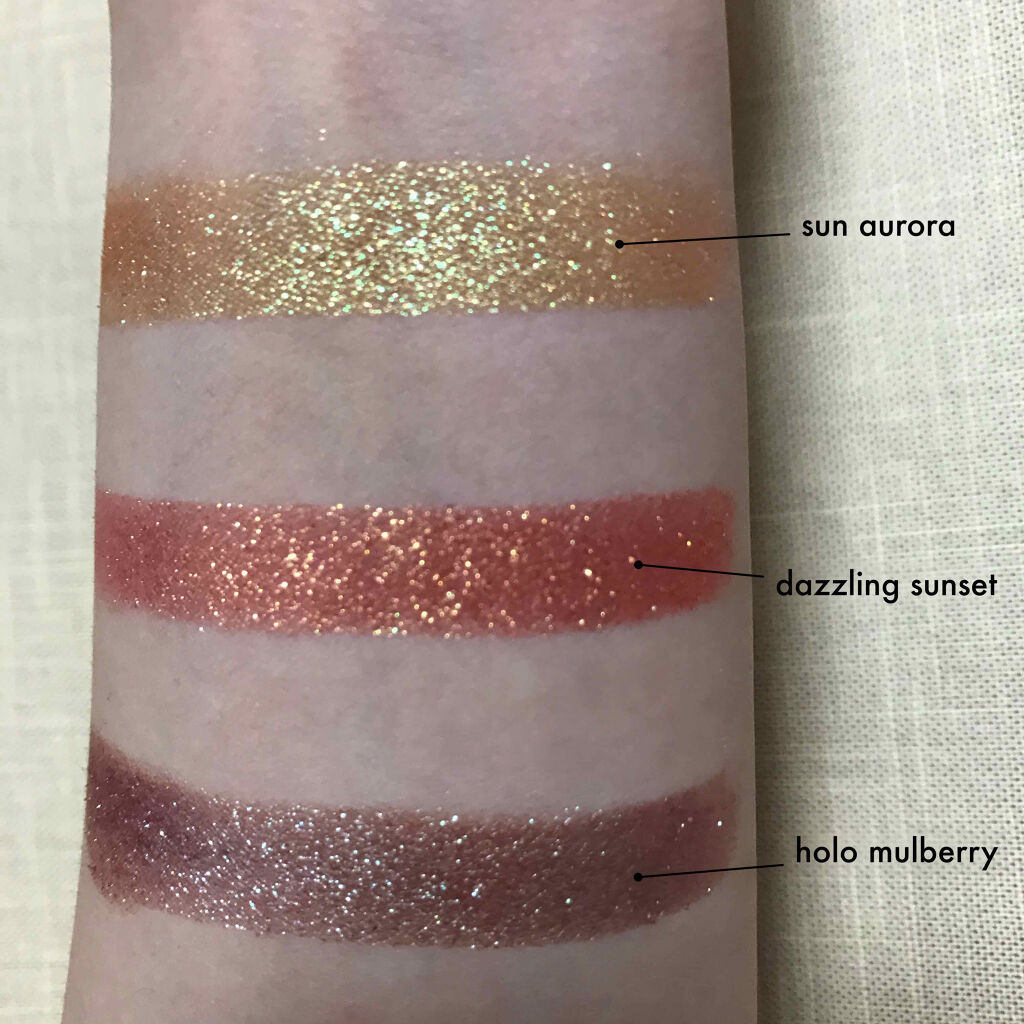 Metallist Sparkling Foiled Pigment/touch in SOL /単色アイシャドウを使ったクチコミ（2枚目）