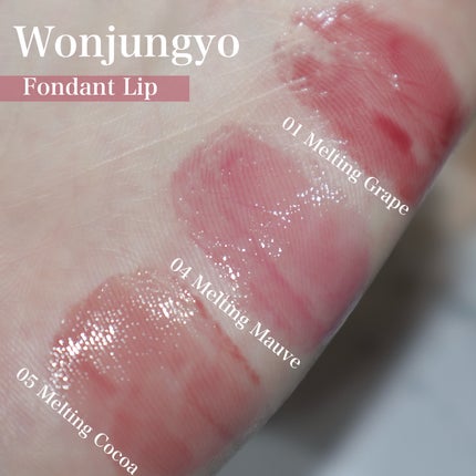 ウォンジョンヨ フォンダンリップ/Wonjungyo/口紅を使ったクチコミ(3枚目)