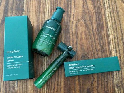 グリーンティーシード セラム N/innisfree/美容液を使ったクチコミ(2枚目)