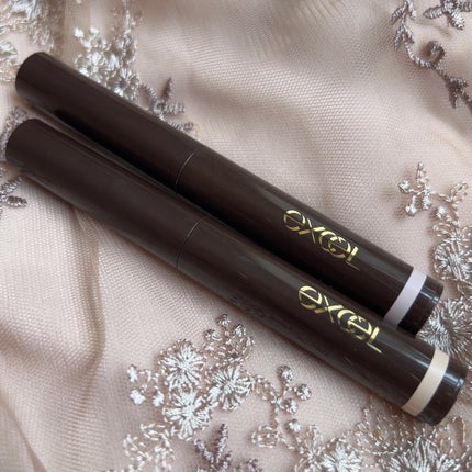 グリームオンフィットシャドウ/excel/スティックアイシャドウを使ったクチコミ(1枚目)