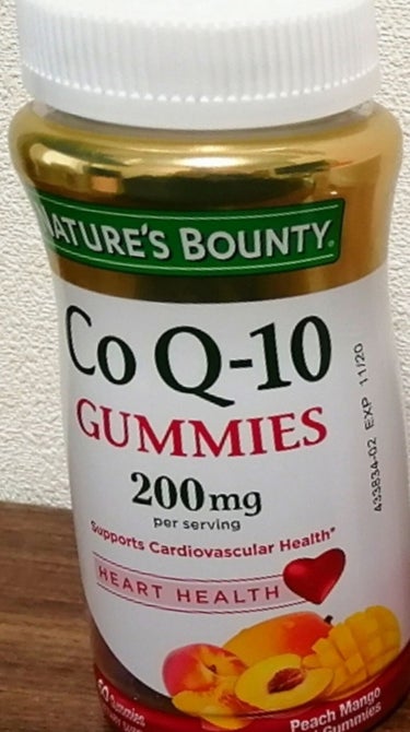 Co Q-10 GUMMIES/NATURE’S BOUNTY/健康サプリメントを使ったクチコミ（1枚目）