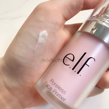 e.l.f. Cosmetics ポアレスフェイスプライマーのクチコミ「【プライマーで毛穴のない肌へ！
                   つるんつるんのお肌完成✨.....」（3枚目）