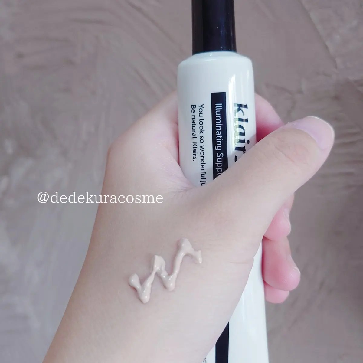 イルミネーティングサプルブレミッシュクリーム(40ml)/Klairs/化粧下地を使ったクチコミ（2枚目）