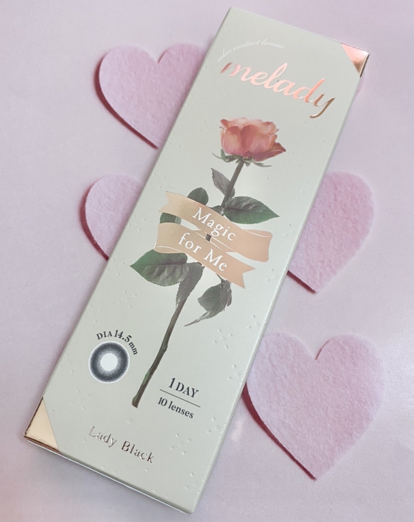 melady 1day レディブラック/melady/ワンデー（１DAY）カラコンを使ったクチコミ（1枚目）