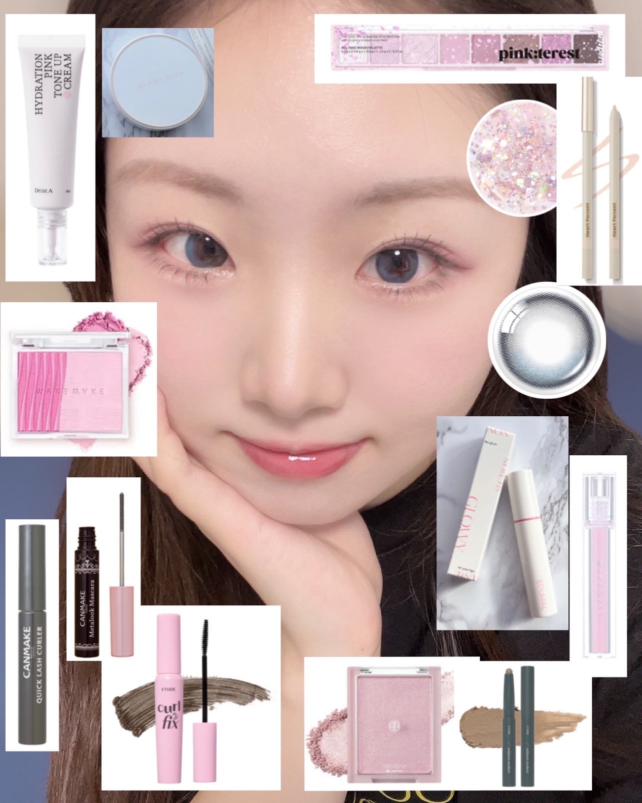 Glowy 1day/OLENS/ワンデー(1DAY)カラコンを使ったクチコミ(2枚目)