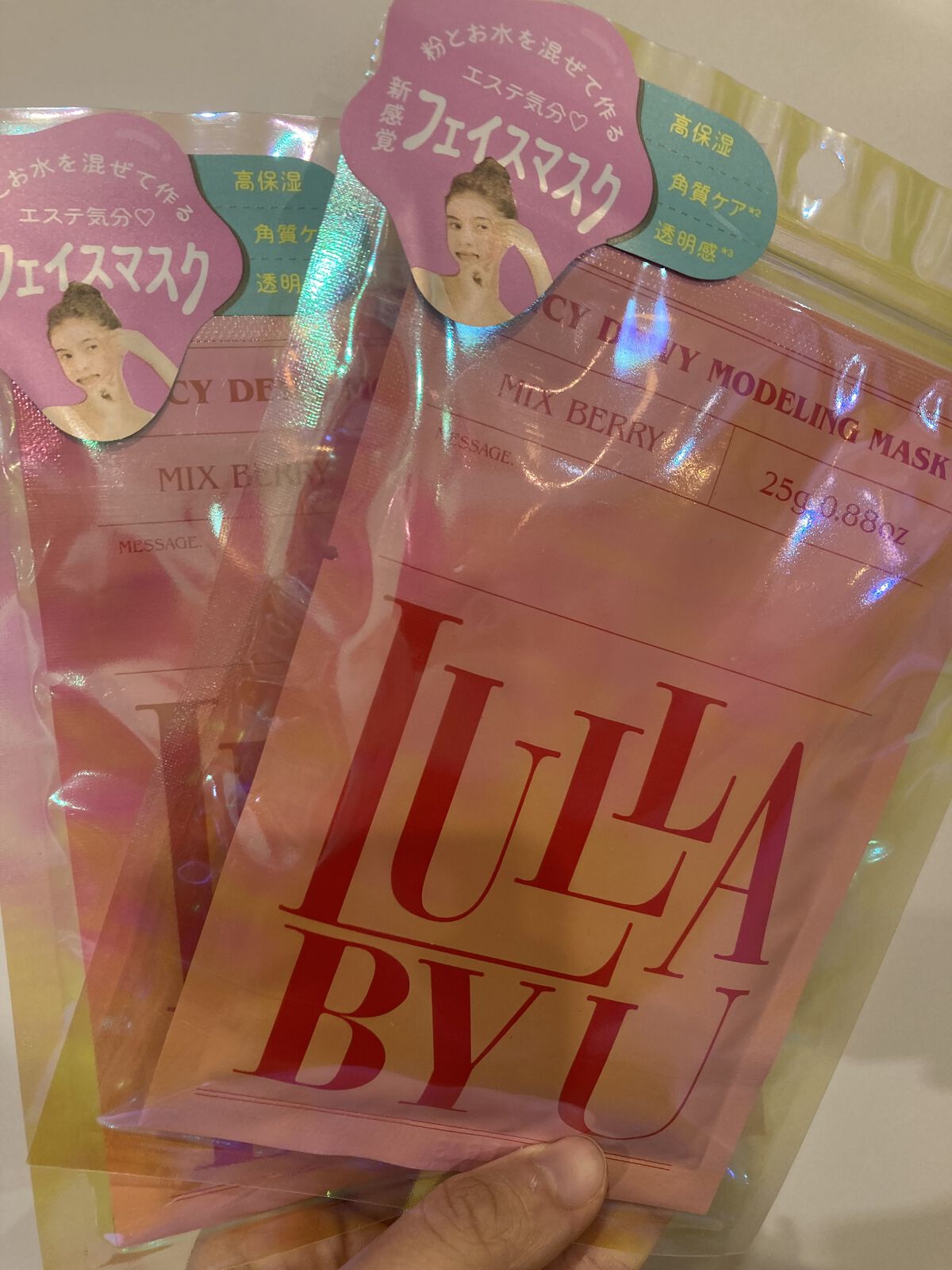 ジューシーデューイモデリングマスク/LULLA BY U/シートマスク・パックを使ったクチコミ（1枚目）