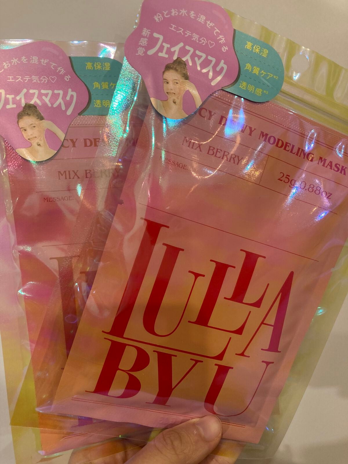 ジューシーデューイモデリングマスク/LULLA BY U/シートマスク・パックを使ったクチコミ(1枚目)
