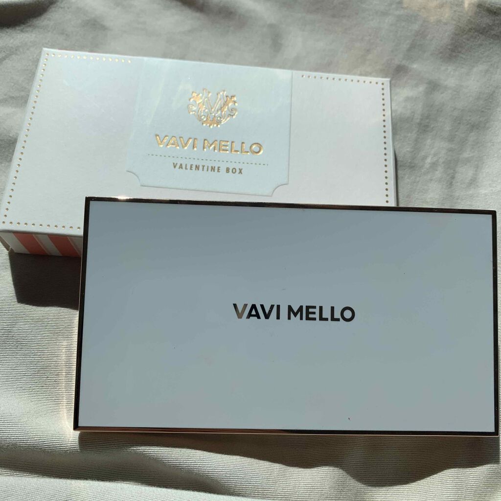 バレンタインボックス/VAVI MELLO/アイシャドウパレットを使ったクチコミ(1枚目)