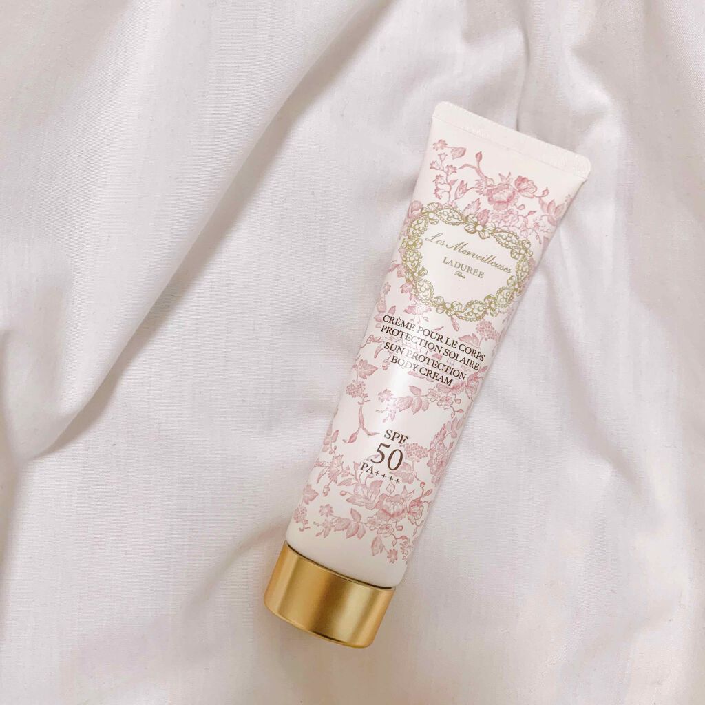 サンプロテクション ボディクリーム/レ・メルヴェイユーズ ラデュレ/日焼け止めクリームを使ったクチコミ（1枚目）