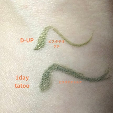 1DAY TATTOO プロキャスト ザ・アイライナー PM ピスタチオミルク/K-パレット/リキッドアイライナーの画像