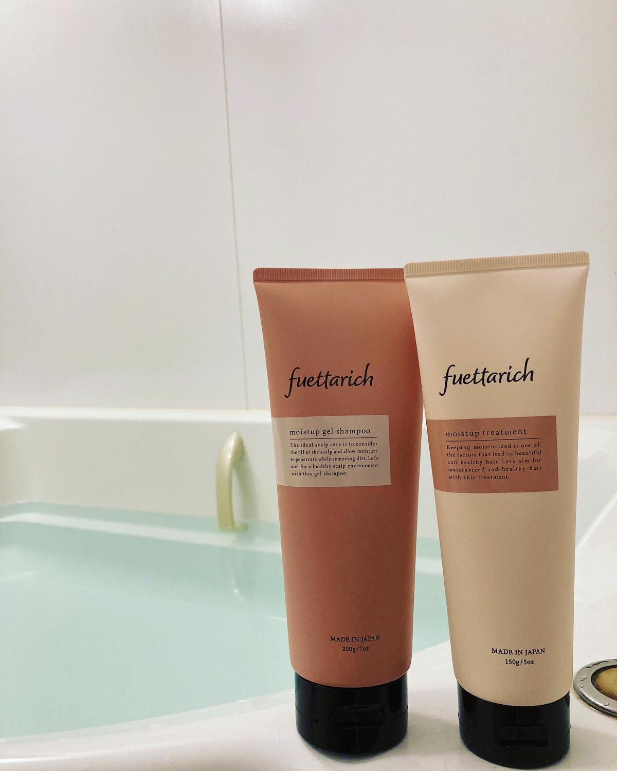モイストアップ ジェル シャンプー/トリートメント/fuettarich (フエッタリッチ)/サロンシャンプーを使ったクチコミ（1枚目）