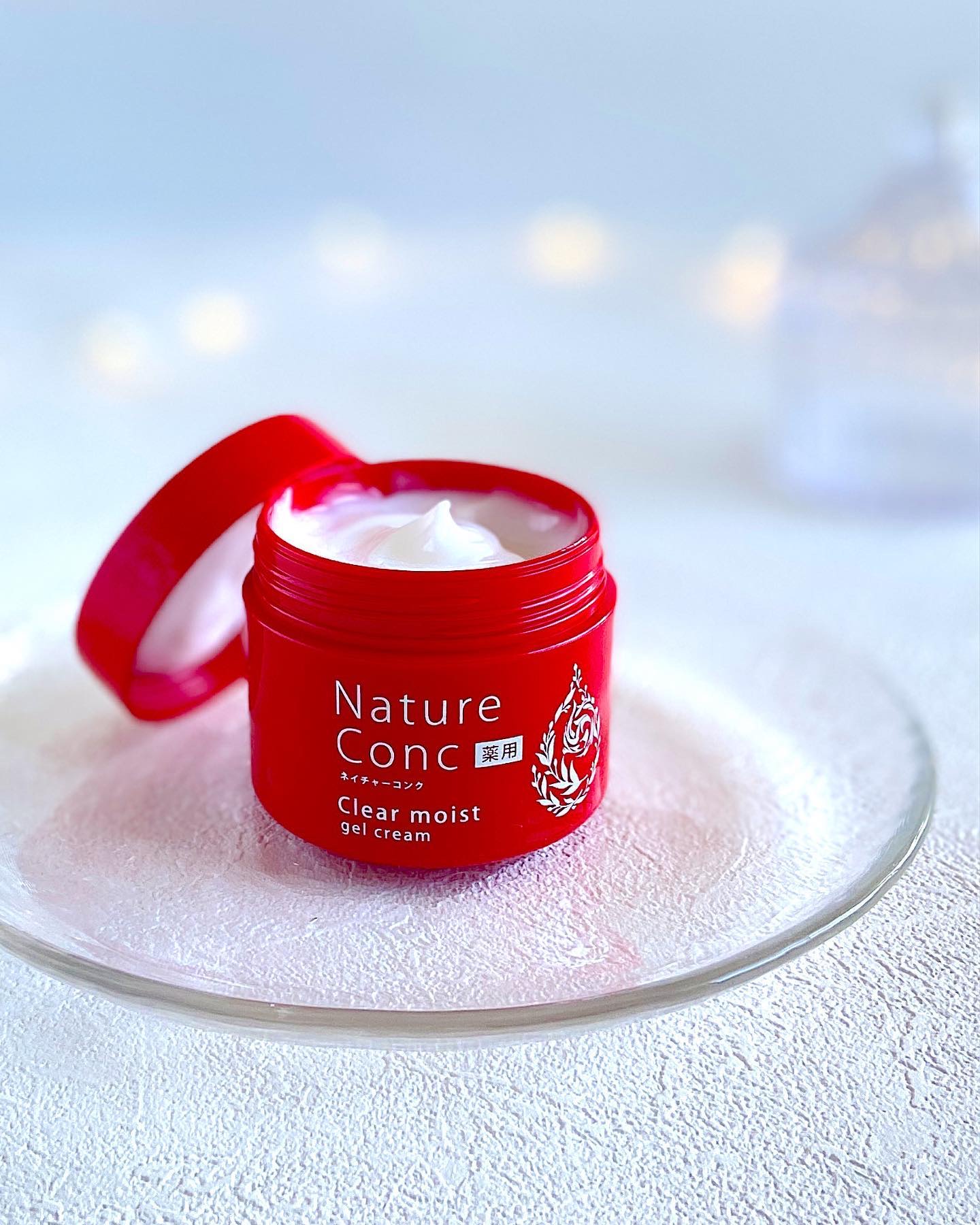 ネイチャーコンク 薬用クリアモイストジェルクリーム/ネイチャーコンク/オールインワン化粧品を使ったクチコミ（2枚目）